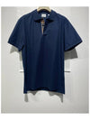 Hartford navy polo shirt HARTFORD NAVY 8084397 - BURBERRY - BALAAN 1