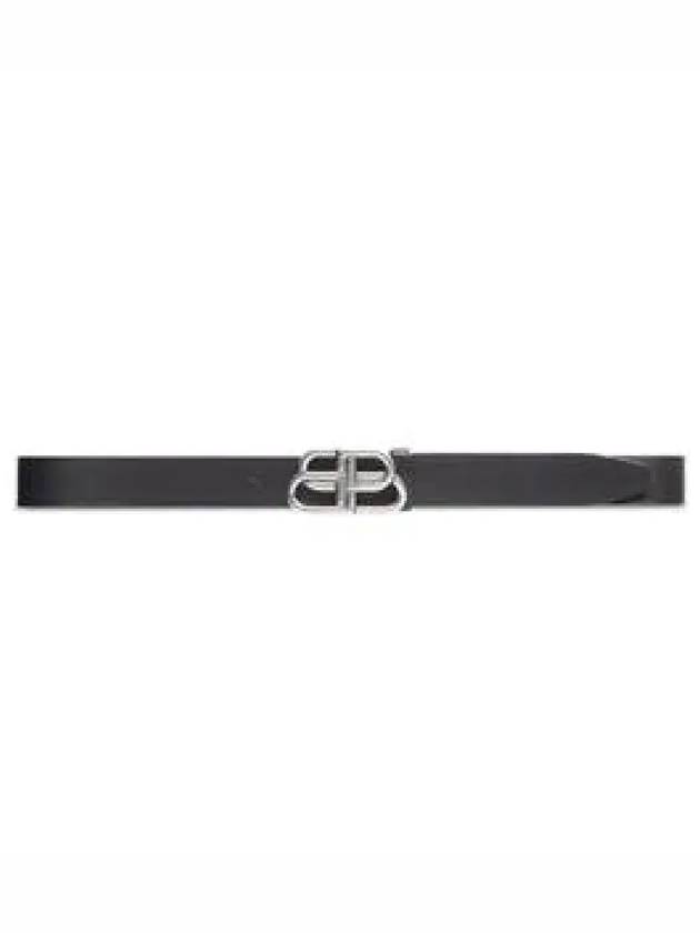 Men's BB Buckle Large Belt Black - BALENCIAGA - BALAAN 2