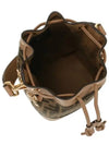 Mon Tresor FF Mini Fabric Bucket Bag Brown - FENDI - BALAAN 5