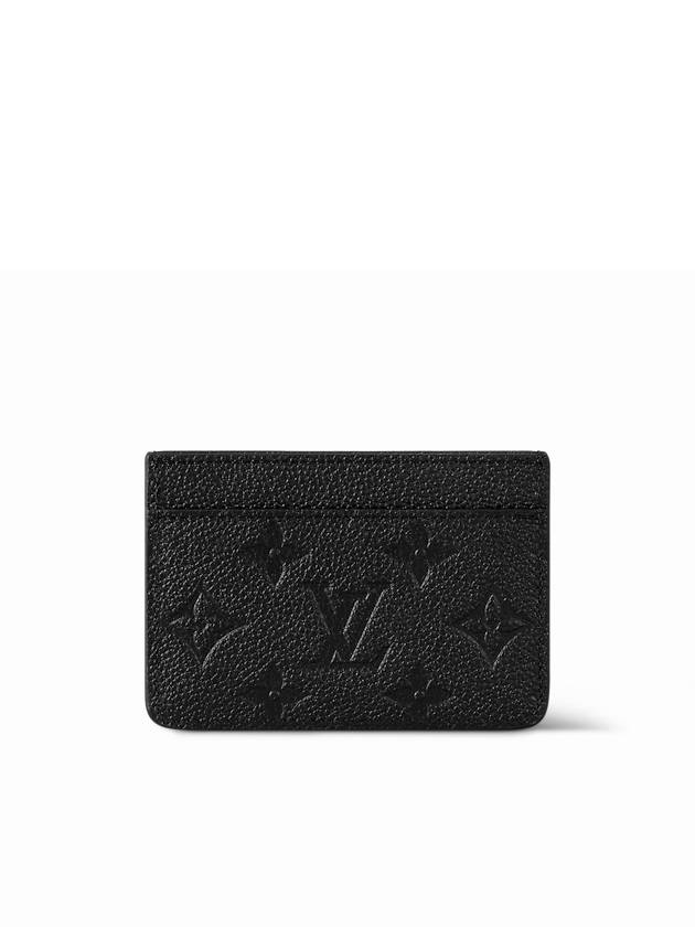 Monogram Empreinte Card Wallet Black - LOUIS VUITTON - BALAAN 5