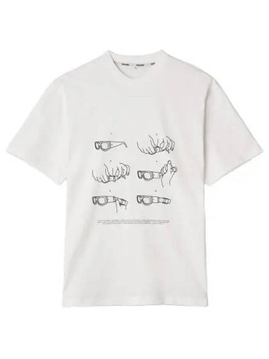 Printed short sleeve t shirt off white - SUNNEI - BALAAN 1