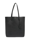 North South Shopping Tote Bag Black - SAINT LAURENT - BALAAN 2