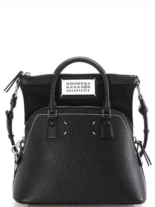 5AC Logo Patch Mini Tote Bag Black - MAISON MARGIELA - BALAAN 2