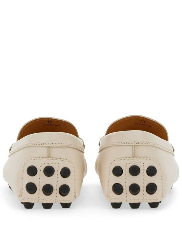 Gomino Moccasin Driving Shoes Cream - TOD'S - BALAAN 5