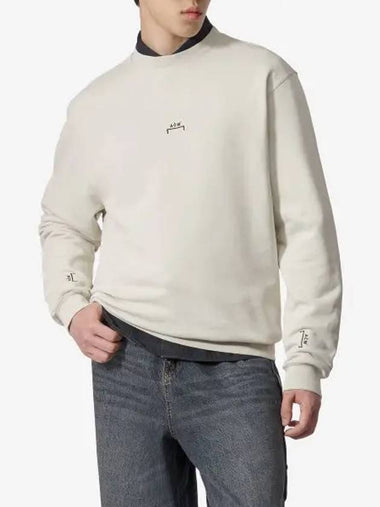 A COLD WALL Essential Sweatshirt Bone ACWMW176BONE - A-COLD-WALL - BALAAN 1