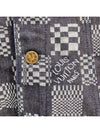 Damier distorted denim jacket - LOUIS VUITTON - BALAAN 5