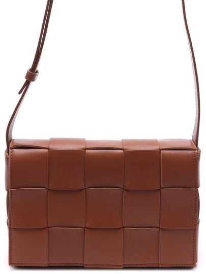 Intrecciato Cassette Cross Bag Wood - BOTTEGA VENETA - BALAAN 2