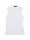 Collar Pleated Sleeveless White - G/FORE - BALAAN 2