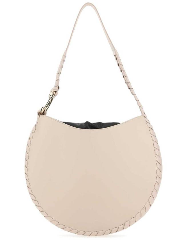 Mate Large Hobo Soft Leather Shoulder Bag Ivory - CHLOE - BALAAN 2