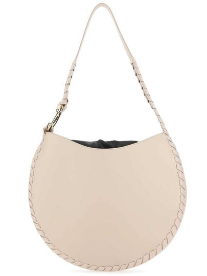 Mate Large Hobo Soft Leather Shoulder Bag Ivory - CHLOE - BALAAN 2