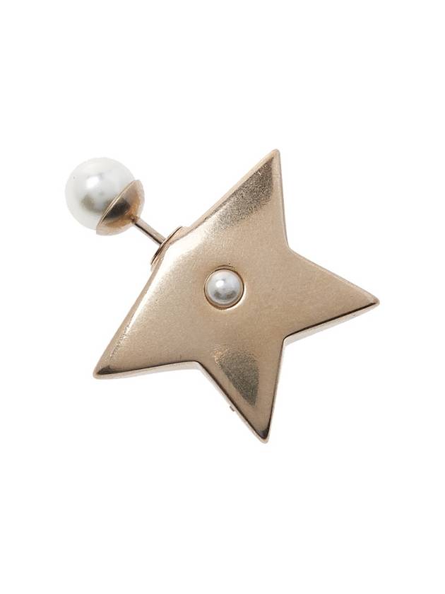 Tribales Star Resin Pearl Earrings Gold - DIOR - BALAAN 5