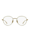 Eyewear Glasses Frame Metal Eyeglasses Gold - GUCCI - BALAAN 1