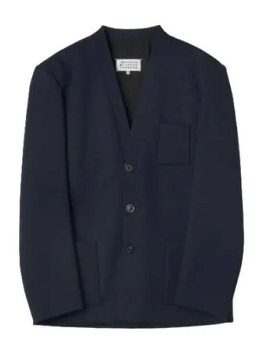 Milan Stitch Jacket Navy - MAISON MARGIELA - BALAAN 1