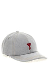 De Coeur Embroidery Ball Cap Jabel Grey - AMI - BALAAN 3