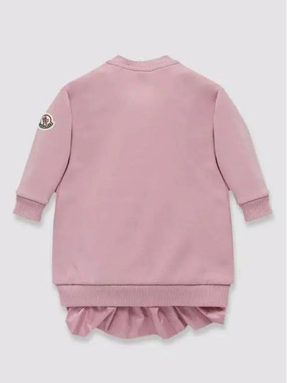 Kids pink dress 3 years old 8I0000689A23 527 - MONCLER - BALAAN 2