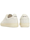 Grain Leather Low Top Sneakers White - TOM FORD - BALAAN 7