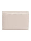 Pocket 3-fold Halfwallet Coin Bill Card Wallet Warm Gray - LE MASQUE - BALAAN 7