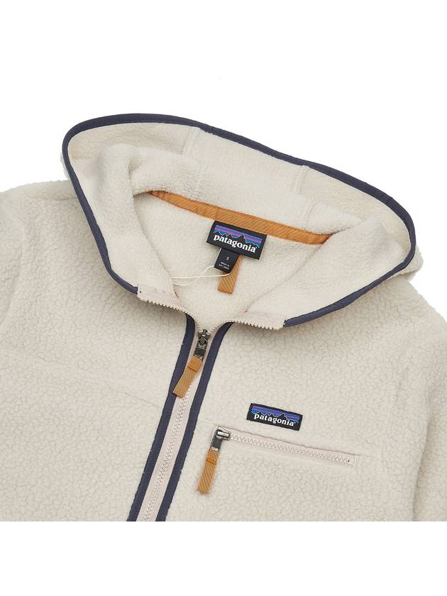 Retro Pile Hooded Jacket Ivory - PATAGONIA - BALAAN 9