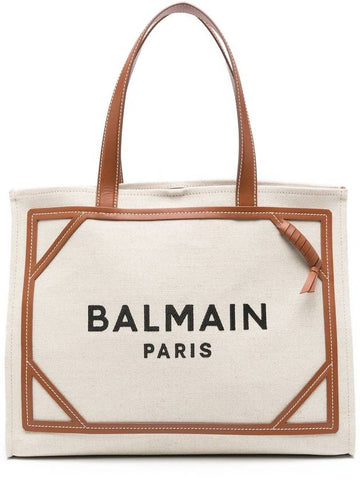 Balmain B-Army Tote Bag With Print - BALMAIN - BALAAN 1