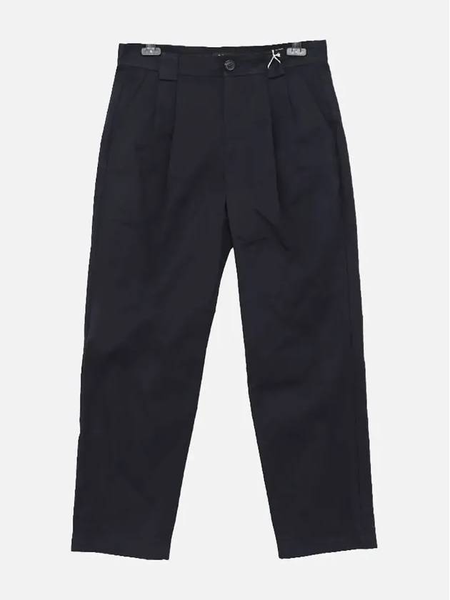 Cotton Straight Pants Navy - A.P.C. - BALAAN 3