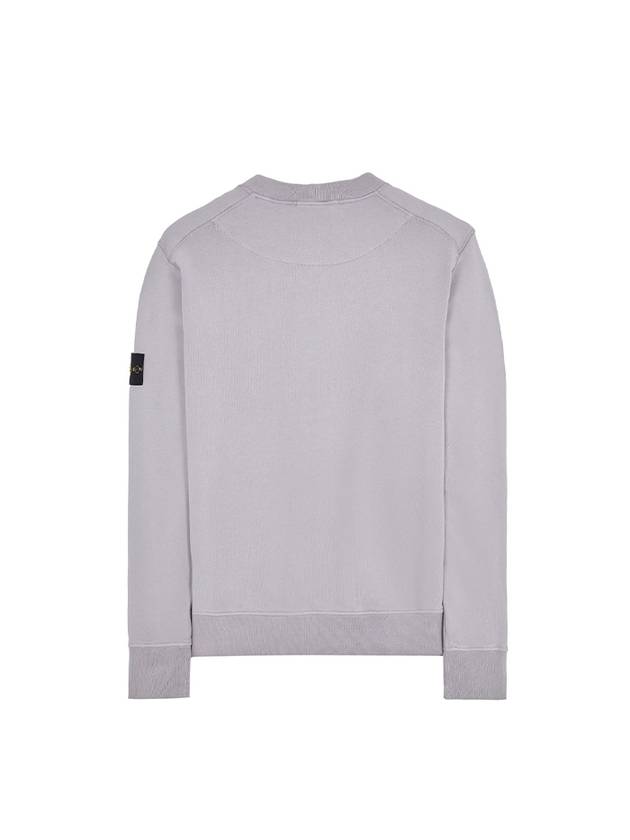 Wappen Patch Garment Dyed Sweatshirt Grey - STONE ISLAND - BALAAN 3