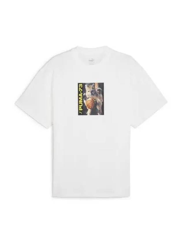 Banned from TV SS Tee White 627153 01 - PUMA - BALAAN 1