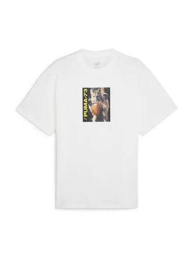 Banned From TV Short Sleeve T-Shirt White - PUMA - BALAAN 1