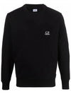 Diagonal Raised Sweatshirt Black - CP COMPANY - BALAAN 2