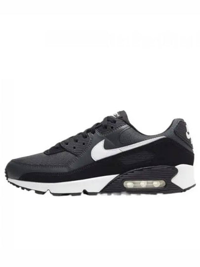 Air Max 90 Low Top Sneakers Iron Grey White - NIKE - BALAAN 2