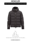 Men's Montmiral MONTMIRAL Gore-Tex Infinium Logo Padded Hooded Jacket Black - MONCLER - BALAAN.