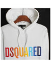 Dsquared Men's Rainbow Logo Print Hooded Sweatshirt 74GP0322 010 - DSQUARED2 - BALAAN 2