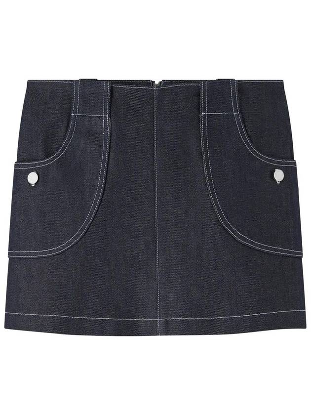 Women's Samantha A-Line Skirt Navy - A.P.C. - BALAAN 2