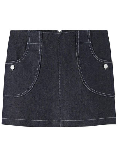 Women's Samantha A-Line Skirt Navy - A.P.C. - BALAAN 2