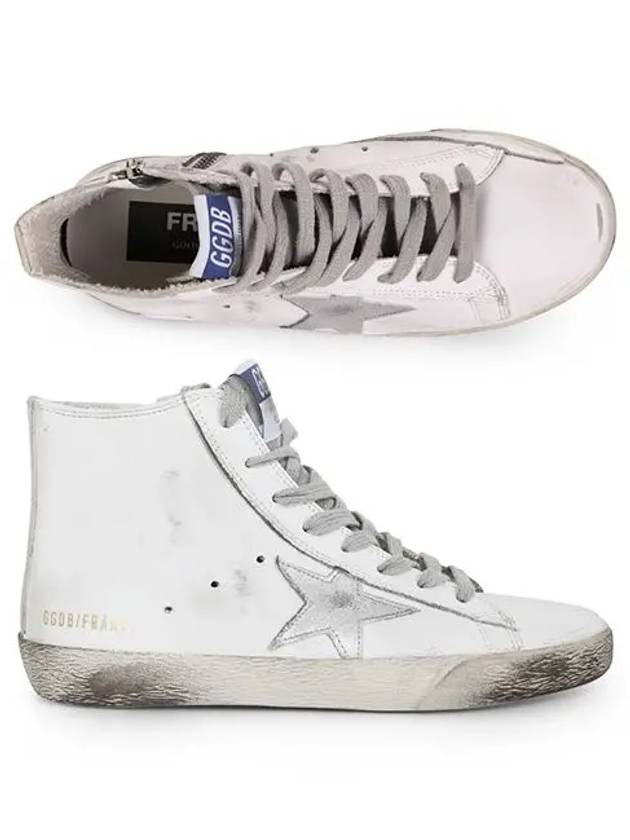 Francie High Top Sneakers White - GOLDEN GOOSE - BALAAN 4