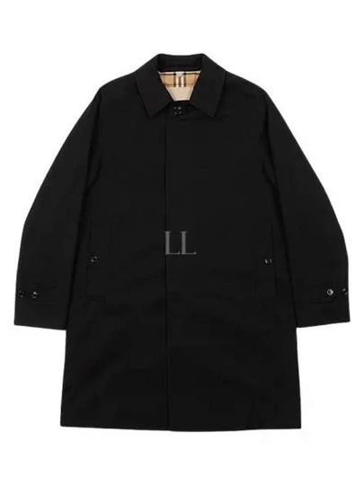 Mid-Length Camden Heritage Car Coat Black - BURBERRY - BALAAN 2