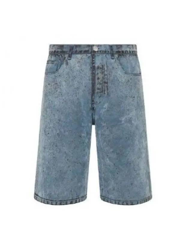 Denim Bermuda Shorts Blue - DIOR - BALAAN 1