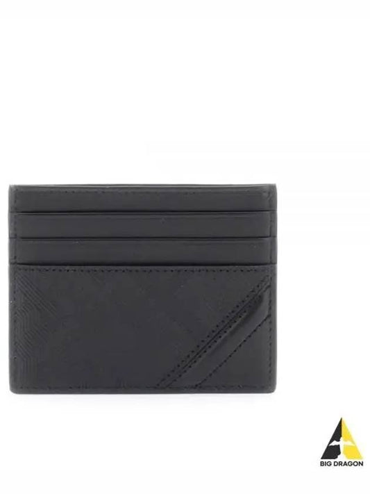 Shadow Diagonal Card Wallet Black - FENDI - BALAAN 2