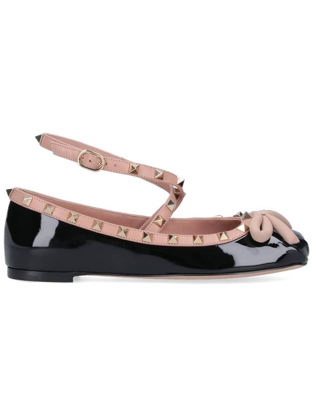 Valentino Garavani Flat shoes Black - VALENTINO - BALAAN 1