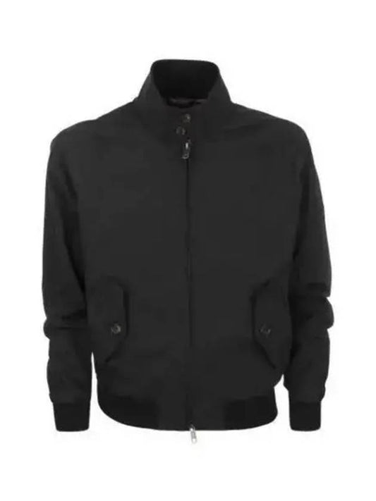 G9 Classic Original Harrington Zip-Up Jacket Black - BARACUTA - BALAAN 2