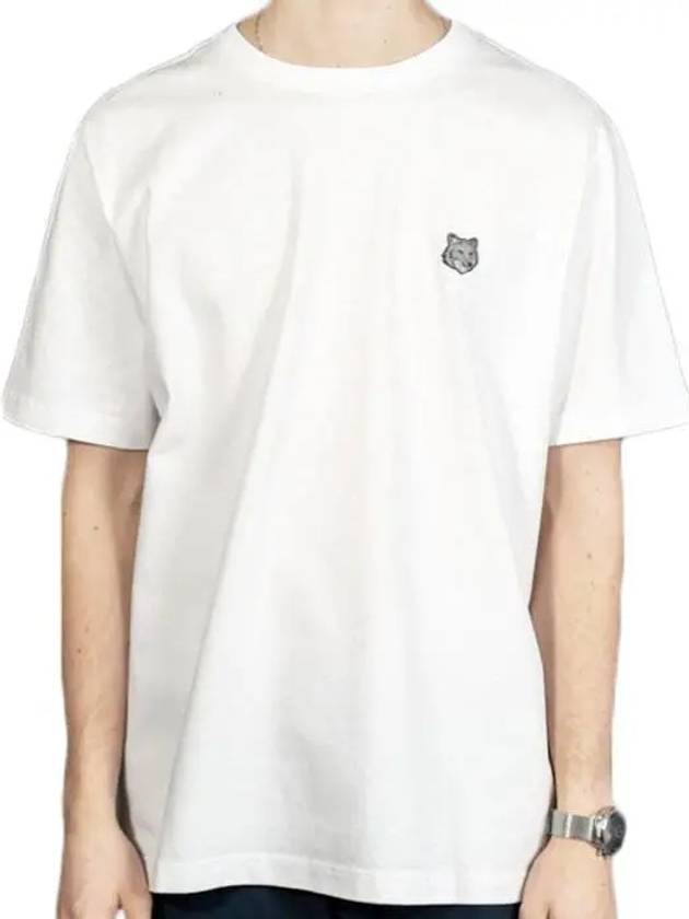 Bold Fox Head Patch Comfort Short Slevee T-Shirt White - MAISON KITSUNE - BALAAN 2