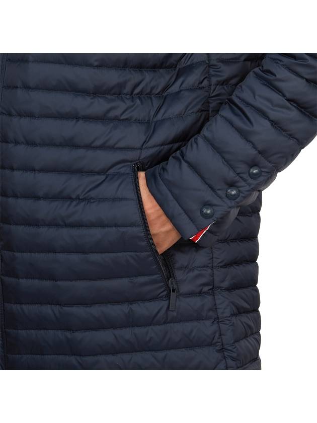 Men's 4 Bar Hooded Padding Navy - THOM BROWNE - BALAAN 9