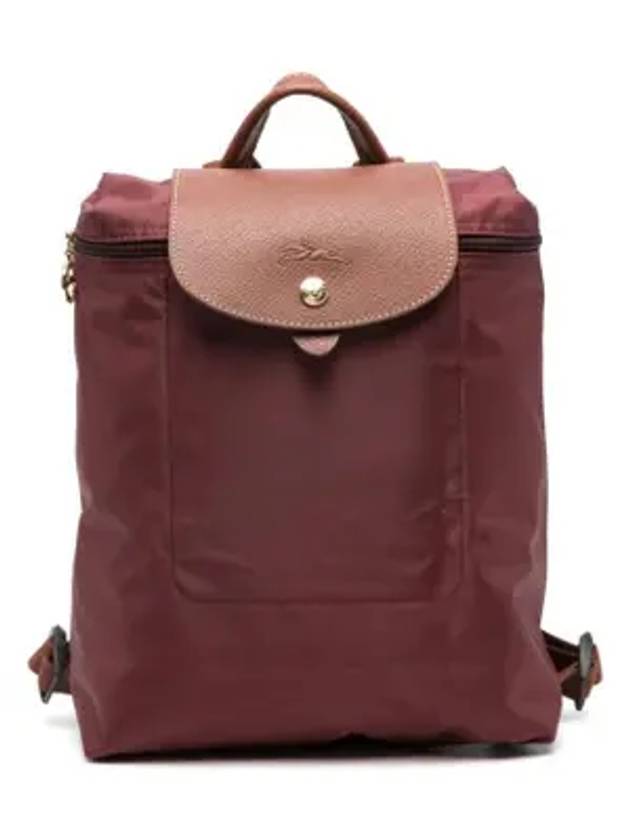 Le Pliage Original Backpack Burgundy - LONGCHAMP - BALAAN 1