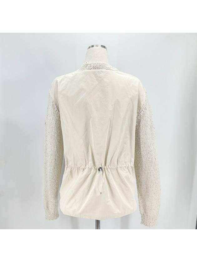 White Wappen Women s Cardigan - MONCLER - BALAAN 6