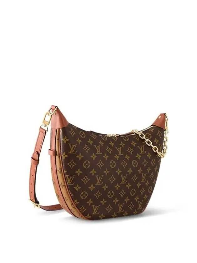 Women's Loop Hobo Monogram Shoulder Bag Brown - LOUIS VUITTON - BALAAN 3