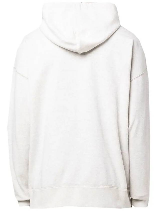 Men's Logo Hoodie White - ISABEL MARANT - BALAAN 4