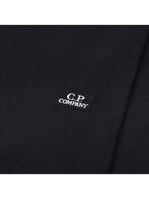 30/1 Jersey Logo Short Sleeve T-Shirt Black - CP COMPANY - BALAAN 5