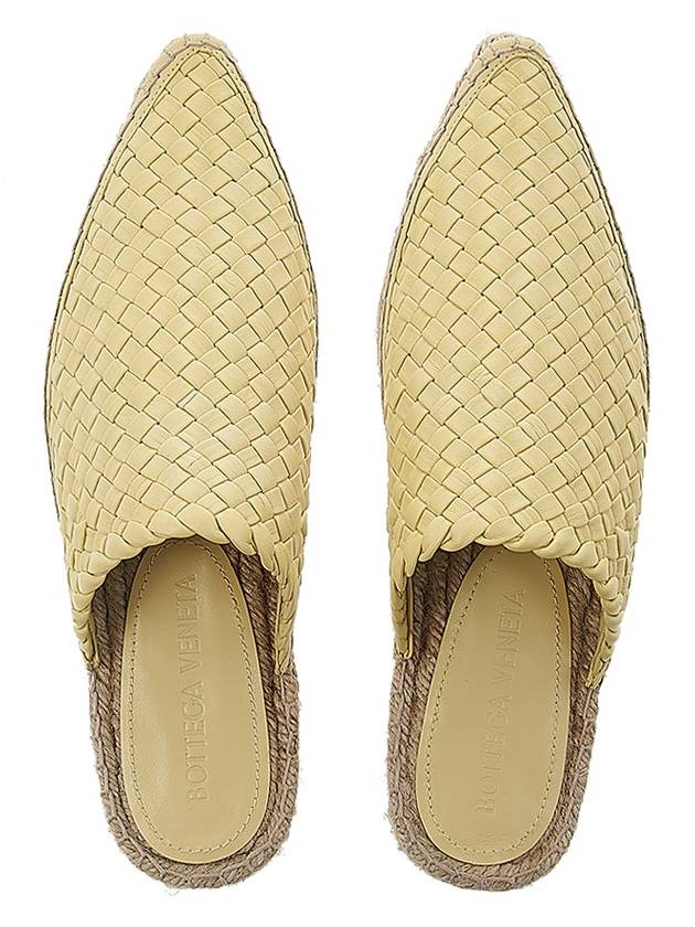 Intrecciato Espadrille Mule Moonbeam - BOTTEGA VENETA - BALAAN 7