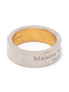 Logo Medium Ring Silver - MAISON MARGIELA - BALAAN 3