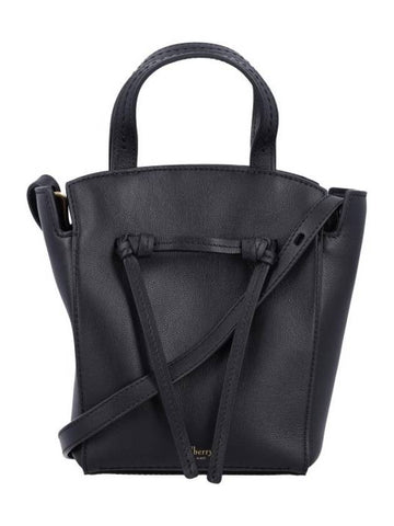 Clovelly Mini Tote Bag Black - MULBERRY - BALAAN 1