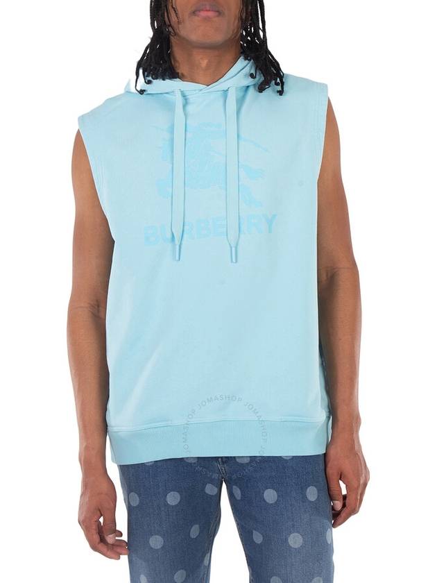 Burberry Men's Redditch Ekd Mofit Cotton Sleeveless Hoodie, Size Medium - BURBERRY - BALAAN 2